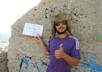 take an Awesome picture holding a Fan Sign with your message small3