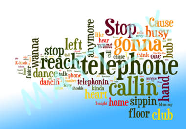 create 5 high resolution word clouds big3