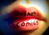 write any message on my lips and take high res photo small3