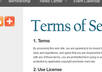 write a customized Privacy Policy and Terms of Service for your Website small3