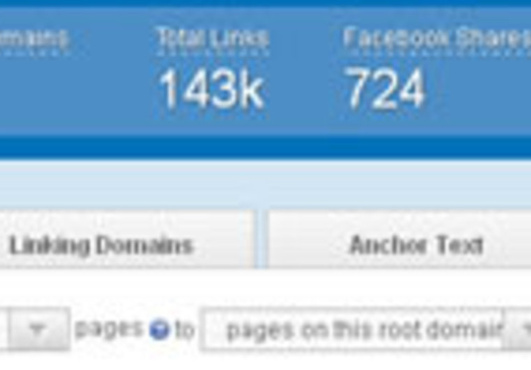 give you SEOmoz Pro Open Site Explorer OSE backlinks research data big3