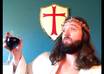 record a video as a comedic JESUS small3