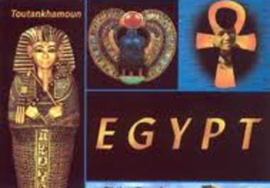 sell two Post Cards  from Egypt ,like  CLEOPATRA photo big3