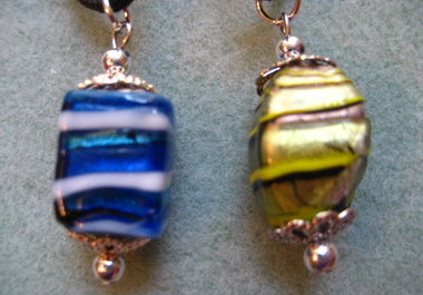 send you one beaded pendant on double strand black cord to US address only big3