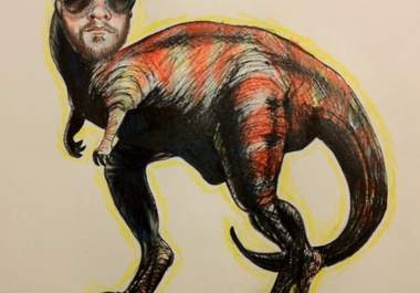 draw you as a Dinosaur big3
