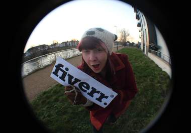 take a photo of your url/logo with a fisheye lens big3