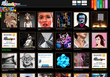 add your website in the homepage of my famous visual blog Getacandy big3