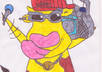 draw a cartoon with your message small3