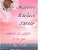 create a personalized beach themed baby announcement, 4 inch x 6 inch jpg digital file, you can print or have printed, small3