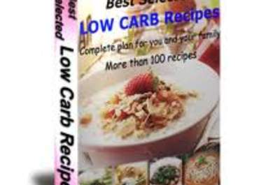 send you a e book about good carb diet overview over three hundred and fifty recipes big3