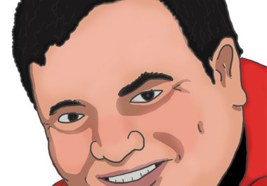 transform 2 people into a cartoon character big3