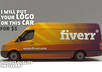 put your logo on this Mercedes Sprinter, doing a custom painting design for your business and product small3