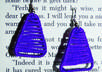 make beautiful earrings out of your favorite color thread small3