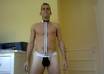 sing happy birthday or any message you want wearing a sexy thong, collar and bow tie small3