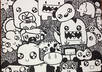draw you a cute random doodle hand or print wallpaper small3