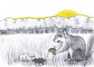 draw a simple picture or draw a single illustration small3