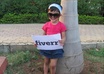 advertise your message,logo or company name by a cute BABY_GIRL small1