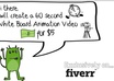 create a 5 sec Whiteboard Animation Video