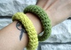 crochet you a wool bangle bracelet