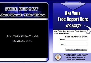 give you 20 video opt-in squeeze page templates big1