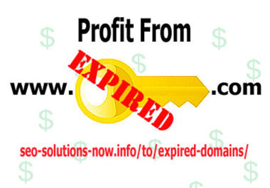 send you a list of all the domain names with your keyword that expire in the next 4 days so you can rule Google big1