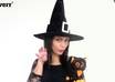 dress up as a witch and deliver your Halloween message