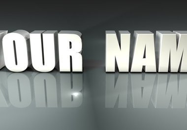 make your name or your companies name larger than life big1