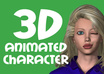 create an animated 3D character video small1