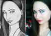 draw a pencil portrait, drawing of whoever you want small1