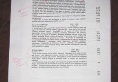 review and critique your resume big1