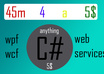 program anything C sharp for 45 minutes