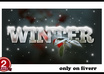 design the winter wintry version of your LOGO or make your logo easter ready