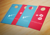 send you Professional and Powerful Set of Door Hangers with a Creative and Minimalistic Style, in Print−ready format small1
