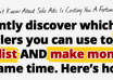 grant you access to my inner circle of solo ads seller that will start earning you over 5000USD monthly