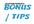 accept a bonus or a tip