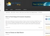 let you do a guest post on my travel resort blog