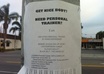 distribute 35 flyers in New York City or Hunter College onUpper East Side of NYC