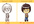 draw you, a friend, or any character as an adorable anime manga style chibi cartoon character