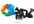 create smooth logo intro colorful particle formation good for company brand and text reveal title