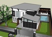 make a 3d interior design  in sketchup