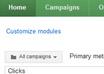 create a google Adwords 100 dollar campaign for your website