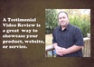 make a one minute Video Testimonial Website or Product Review small1