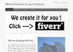 Web site setup