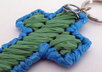 send 1 handcrafted plarn cross key chain to your US address
