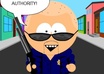 make a South Park cartoon for promoting with text or just for fun