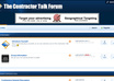 place YOUR banner ad on our contractor driven talk forum site 30 days