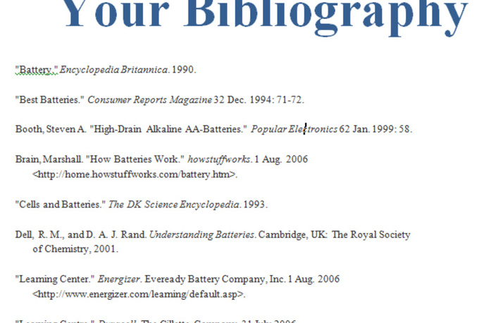 Chicago documentation style   bibliography   university of 