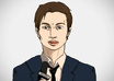 do a cartoon news report with computer voice small1