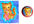 create a small illustration, turn it into a button and mail them to you