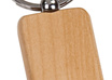 laser engrave a Maple Rectangle keychain